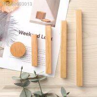 ﹉◄ Button Handle Nordic Style Solid Wood Home Wardrobe Drawer Cabinet Handle Single Hole Wooden Handle Rustic Handles for Furniture