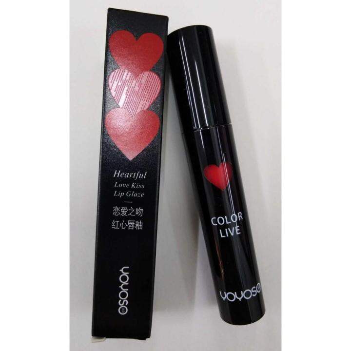 YOYOSO love kiss red lip glaze 5 Lazada PH