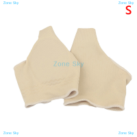 Zone Sky ถุงเท้าซิลิโคนสำหรับแก้ไขกระดูกนิ้วเท้าและข้อขนาดใหญ่1คู่อุปกรณ์ช่วยพยุงเท้าอุปกรณ์ดามนิ้วเท้านิ้วเท้านิ้วเท้า