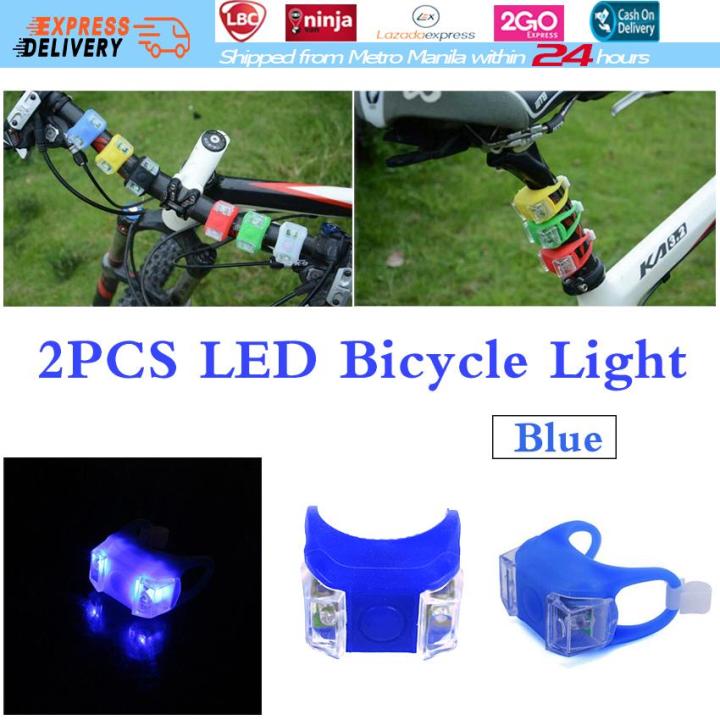 Bicycle lamp set LED, 2 pcs.