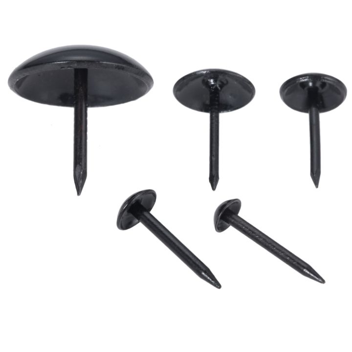 10-100pcs-black-upholstery-nails-round-head-metal-pushpins-vintage-tacks-stud-jewelry-case-wine-box-sofa-decor-5-7-9-11-19x17mm