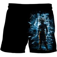 Dragon Ball Z Childrens Shorts Boys And Girls Cartoon 3d Printing Super Goku Childrens Shorts Swimming Pants Beach Pants