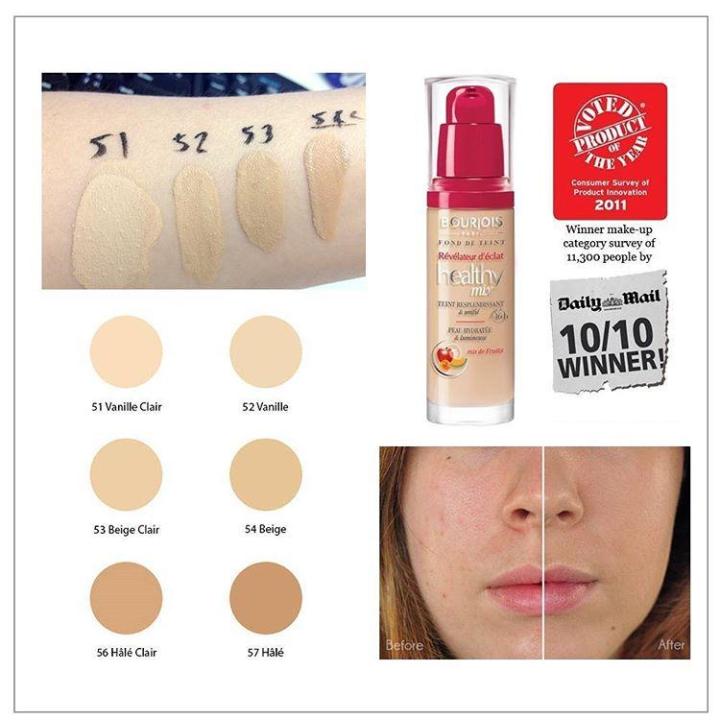 bourjois-healthy-mix-foundation-30ml-ครีมรองพื้นขั้นเทพ-no-53-ผิวสองสี