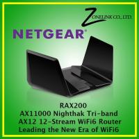 RAX200 AX11000 Nighthawk Tri-band AX12 12-Stream Wi-Fi 6 Router Leading the New Era of Wi-Fi 6