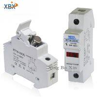 1PCS RT18-32(X) AC 380V 1Pole 10x38mm 1P DIN Rail Mount Fuse Holder Base Suit For 10 x 38 2A 3A 4A 5A 6A 10A 16A 20A 25A 32A