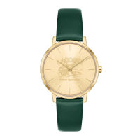 LACOSTE LADIES CROCORIGIN รุ่น LC2001233 นาฬิกาข้อมือผู้หญิง Green / Gold