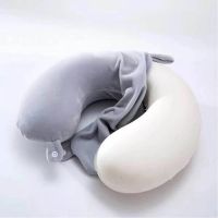 MUJI High-end Memory Foam U-shaped Pillow Slow Rebound Pillow Neck Protector Siesta Pillow Travel Aircraft Pillow Cartoon Memory U-shaped Headrest