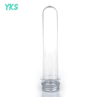 ?【Lowest price】YKS 10pcs Lab 70ML PET Test Tube ขวดสกรู caps ขวดพลาสติกโปร่งใสทรงกระบอกสำหรับการจัดเก็บขนม