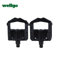 Wellgo F265 F178 Folding Bicycle Pedals MTB Mountain Bike Padel Bearing AluminumAlloyPP Road Bike Folded Pedal Bicycle Parts