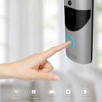 WiFi VIDEO DOORBELL LOW Power รุ่น B30 720 จุด 2.4 กิกะเฮิร์ตซ์ WiFi LOW Power กริ่งประตูกล้องวิดิโออัจฉริยะ แถม DingDong Bell +Battery 18650*2 ก้อน,