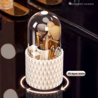 【YD】 Rotating Makeup Storage Desktop Brushes Organizer Eyebrow Holder