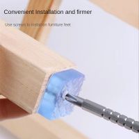 ❆❖ Transparent Furniture Leg Pad Floor Protector Silicone Soft Non-slip Table Chair Leg Mat for Hardware Furniture Cabinet Feet Cup