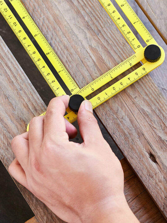 อุปกรณ์วัดระยะ-multi-angle-measure-template-ruler-ไม้บรรทัดองศา-ไม้บรรทัดฉาก-ไม้บรรทัดวัดมุม-4-มุม-เครื่องมือวัด-งานไม้-งานกระเบื้อง-งานคิ้วไม้