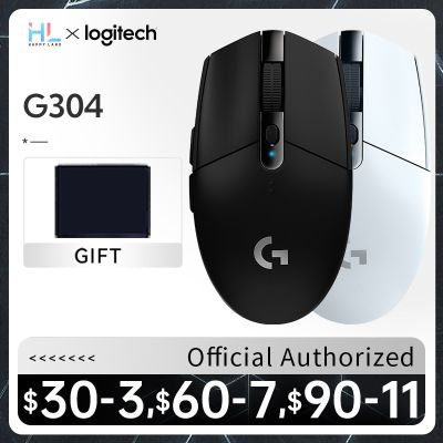 Logitech G304 / G305 Wireless Gaming Mouse PC Gamer 12000DPI Hero Sensor RGB Usb For Laptop Computer Mechanical Button