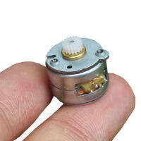 15Mm Micro Stepping Motor Miniature สองเฟสสี่สาย Stepping Motor 10 Ohm 18 °