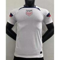 shot goods 2022 World Cup USA Home Player Version Football jersey America United States