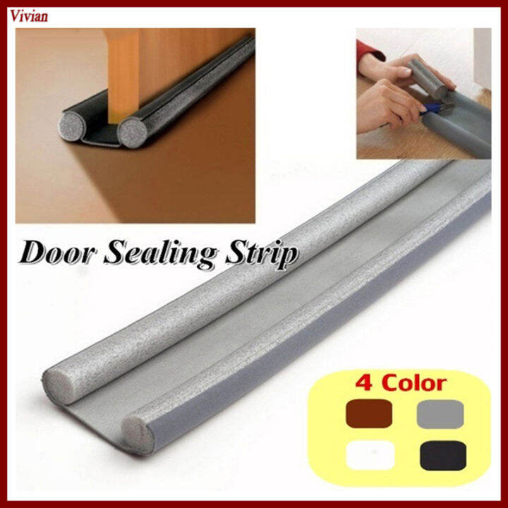 93CM High Quality Flexible Door Bottom Sealing Twin Draft Dodger Guard