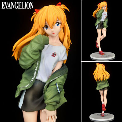 Figure ฟิกเกอร์ จากการ์ตูนเรื่อง Neon Genesis Evangelion อีวานเกเลียน มหาสงครามวันพิพากษา Asuka Langley Shikinami โซริว อาสึกะ แลงเลย์ 1/7 RADIO EVA Ver Anime อนิเมะ การ์ตูน มังงะ คอลเลกชัน ของขวัญ จากการ์ตูนดังญี่ปุ่น New Collection manga Model โมเดล