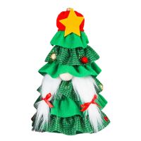 Christmas Gnome Faceless สำหรับตุ๊กตา Plush Tree Dress Scandinavian Tomte Elf ตกแต่งสวีเดน Tomte Dwarf Figurines