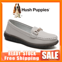 Hush_Puppies ผู้หญิงรองเท้าหนังรองเท้าหนังรองเท้าสุภาพสตรีรองเท้า Kt Wanita ผู้หญิงเกาหลีรองเท้าสำหรับผู้หญิงรองเท้าลำลองผู้หญิงรองเท้าเรือรองเท้าไม่มีส้นรองเท้าผู้หญิงรองเท้าแบนผู้หญิง