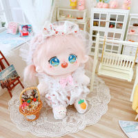 Popular 20cm doll clothes set Floral Covered Yarn Jumpsuit 20cm doll clothes spring blooming flowers dress