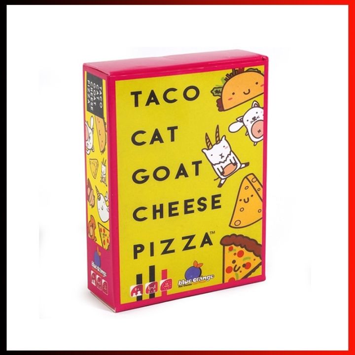 Taco Cat Goat Cheese Pizza Card Game Party Game | Lazada