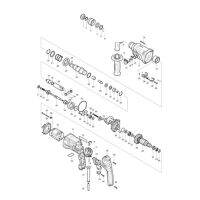 【LZ】⊕♤✎  Rolamento do Swash do eixo Cam Parte do martelo rotativo Substitua por MAKITA HR2470 HR2470CAP HR2470FT HR2470T HR2470A HR24668-1 2190140