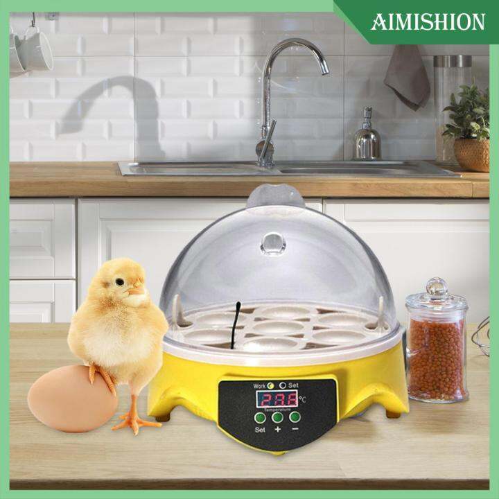 Aimishion 7 Egg Incubators Practical Chicken Incubators for Hatching