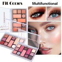 อายแชร์โดว์ ที่ทาตา บรัชออน ปัดแก้ม กากเพชร ชิมเมอร์ Fit Colors Around Brown Make Up Pan