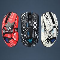 ❈ Full Set Mouse Skates Non Slip Grip Tape Handmade Lizard Skin Sticker Suck Sweat Pad for Razer Viper Wired/ Wireless Mouse