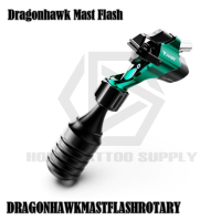 เครื่องสักดากอนฮอค Mast Flash Dragonhawk Mast Flash Rotary Tattoo Machine Direct Drive RCA connect