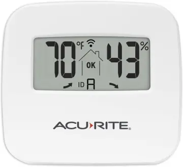 Acurite 01080M Pro Accuracy Temperature and Humidity Gauge with Alarms