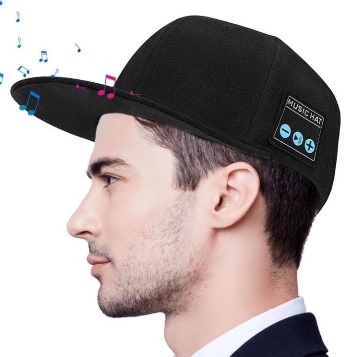 wireless-hat-for-men-adjustable-speaker-hat-2-in-1-wireless-smart-speakerphone-caps-baseball-caps-birthday-gifts-for-men-women-boys-girls-charitable