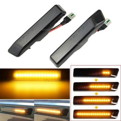 ∈❦☈ Car Dynamic Turn Signal LED Side Marker Repeater Indicator Light 63132492179 63132492180 For BMW X5 E53 E36 M3 2 Pieces