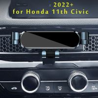 [Hot K] ที่วางโทรศัพท์ในรถสำหรับ Honda Civic 11th 2022แต่งรถตัวยึดขาตั้ง GPS อุปกรณ์สนับสนุนโทรศัพท์มือถือที่หมุนได้