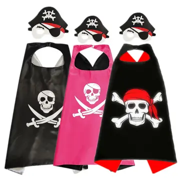 Boys Kids Childrens Pirate Captain Hook Carnival Fancy Dress Costume Outfit  3-8