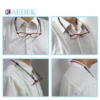 KAEDEK Unisex Adjustable Hanging Neck Eyewear Folding Magnet front Reading Glasses Woman Men Design Diopter Reader Eyeglasses