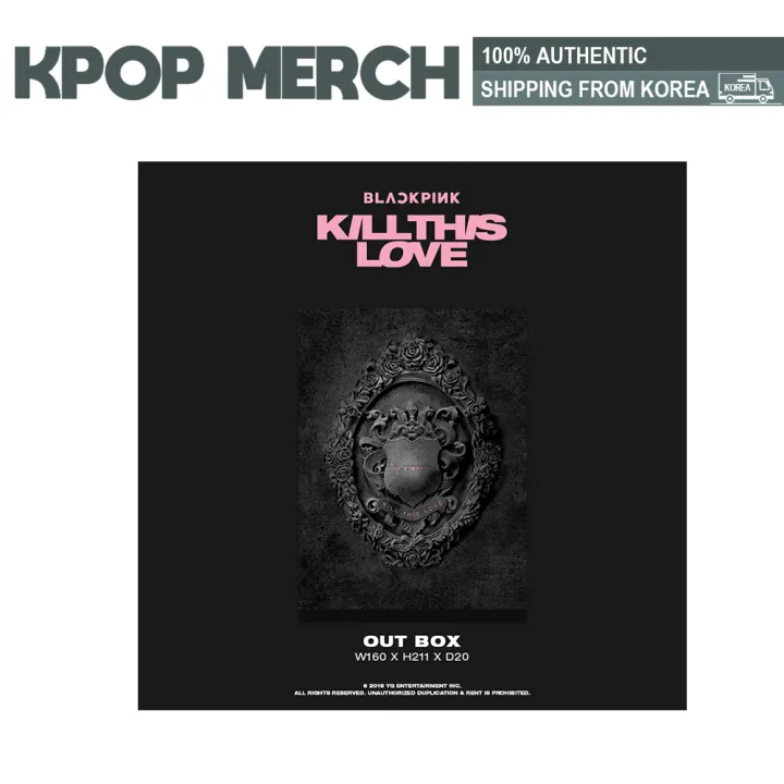 BLACKPINK 2ND MINI ALBUM [KILL THIS LOVE] Version Black | Lazada PH