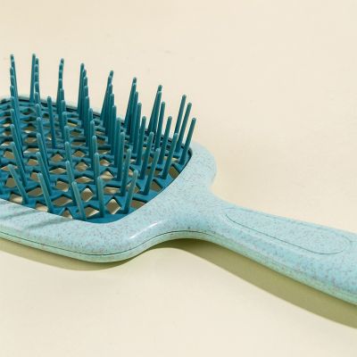 ‘；【。- Wide Teeth Air Cushion Combs Women Scalp Massage Comb Hair Brush Hollowing Out Hairdressing Tool Drop Shipping Hair Brush Women