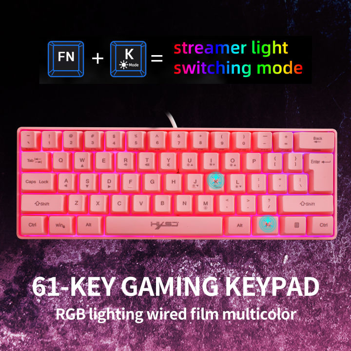 hxsj-v700-61-keys-gaming-rgb-keyboard-for-gamers-usb-backlight-keyboard-with-multiple-shortcut-key-combinations-for-pubg-home