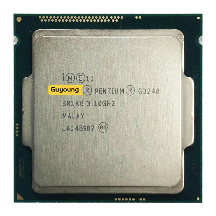 Pentium G3240 3.1 GHz Dual-Core CPU Processor 3M 53W LGA 1150 | Lazada PH