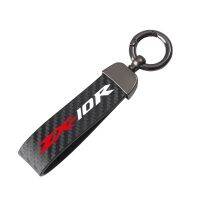 Carbon fiber motorcycle key chain key ring For KAWASAKI ZX10R ZX-10R Motorcycle Accessories