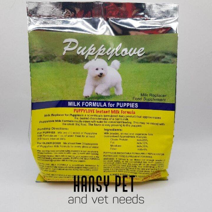 Puppylove Milk Formula for Puppies 300g/600g Lazada PH