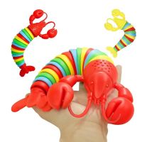 【CW】 Articulated Stretch Stress Reliever Hand Toy Sensory Fidget for Adults and Kids Pressure Relieving Desk