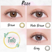 Roze Gray, Nude, Brown By Gaezz Secret  คอนแทคเลนส์ (Contact lens) ขนาดมินิ มีค่าสายตา 0.00 ถึง -10.00