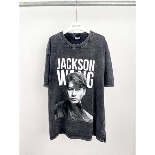 เสื้อยืดพิมพ์ลายพรีเมี่ยม-เสื้อยืดลาย-แจ็คสัน-jackson-wang