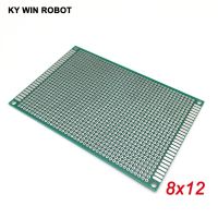 【YF】○☾¤  1pcs 8x12cm 80x120 mm Side Prototype PCB Printed Circuit Board Protoboard