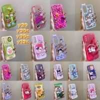 CASE มือถือ เคสวีโว่ Y20a Y12S Y20s เคสหลังใสขอบกล้องสกรีนลายการ์ตูนสุด VIVO Y21 Y12S  Y20 Y12S VIVOY12S เคสวีโว่ y20a เคสไอโฟน