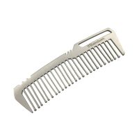 Mini Portable Titanium Alloy Comb EDC Super Light Hair Brush Outdoor Pocket Gadget Men Women Self-cleaning Tools DropShipping