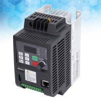 NFLIXIN ไดรฟ์ความถี่ตัวแปร 1PH VFD 1 ใน 1 ออก 220V 1.5KW มอเตอร์ Converter 9600D-1T-00150M